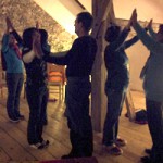 Meditatives, Trommeln-Tanzen-Simgen bei den langen Nächten des Trommeln und Singen in Tirol